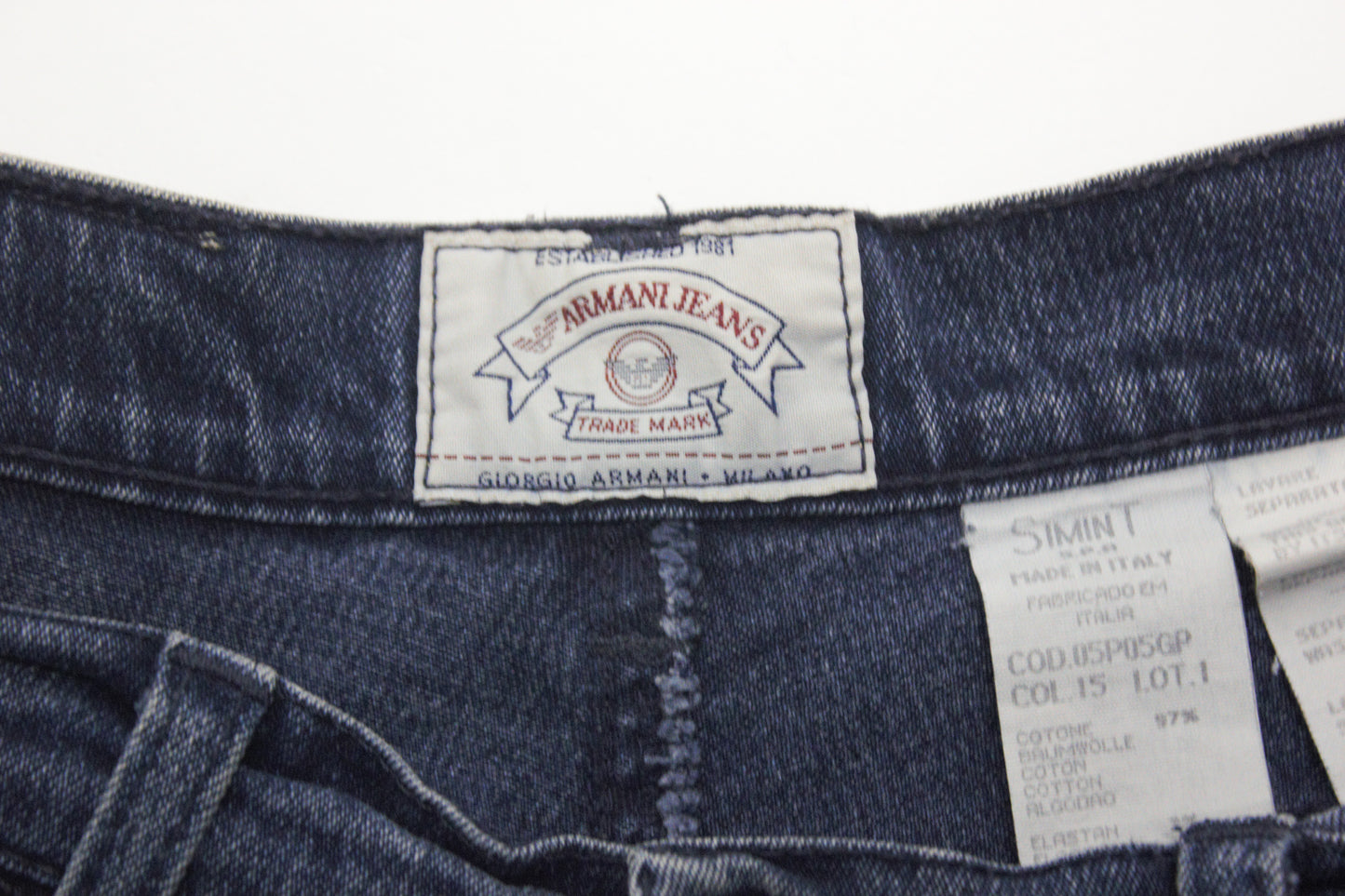 Armani Straight Jeans