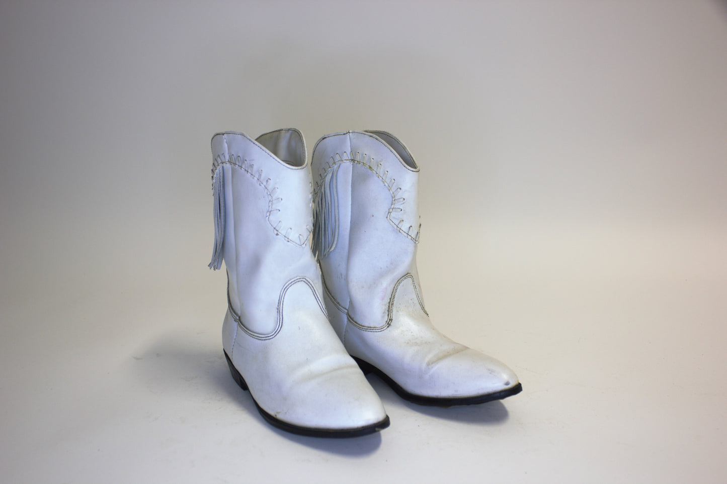 White cowboy boots