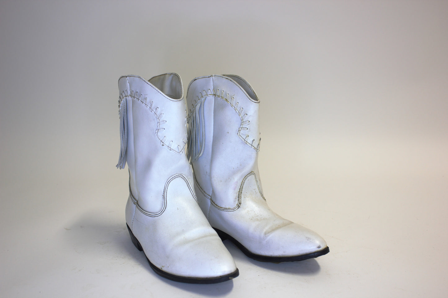 White cowboy boots