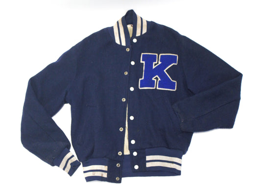 80's college veracity jacket