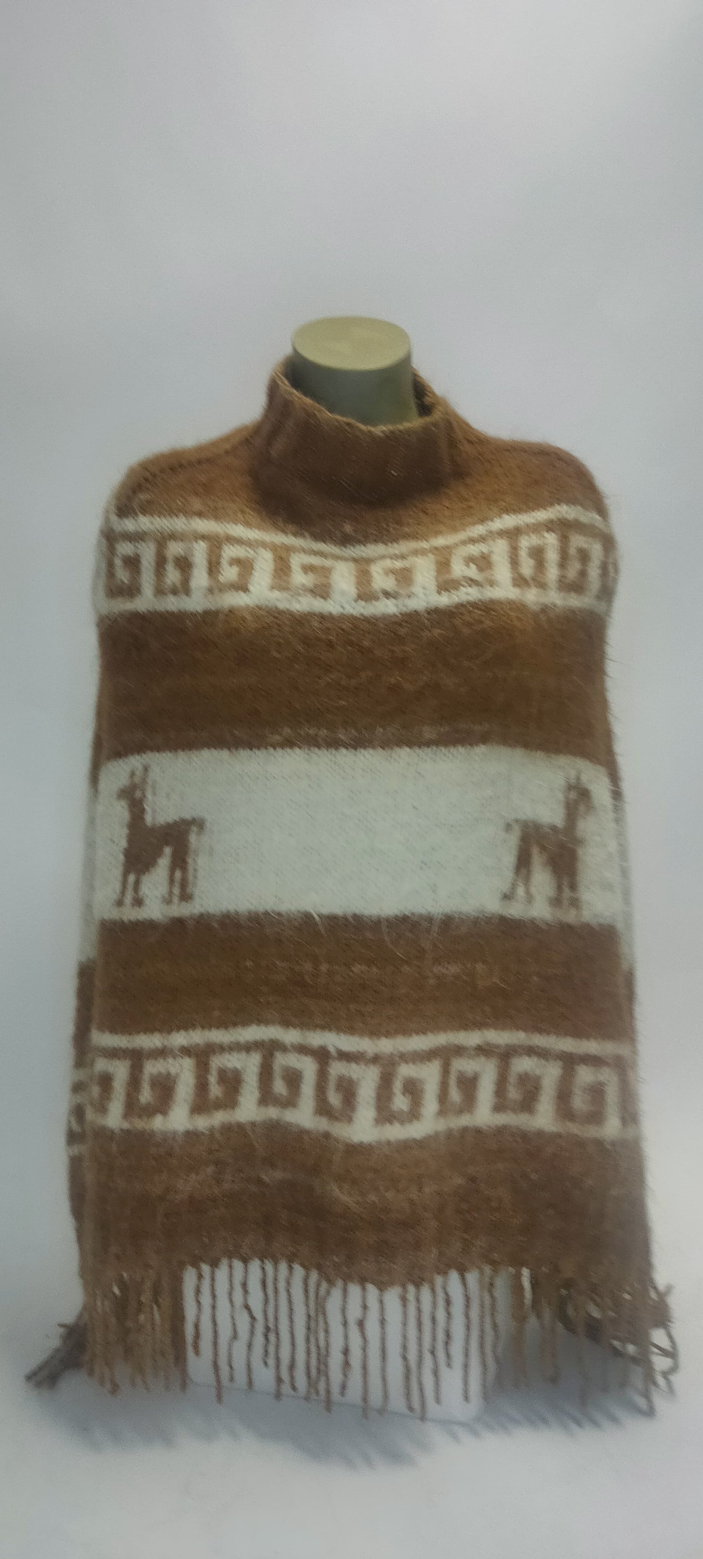 Alpaca poncho