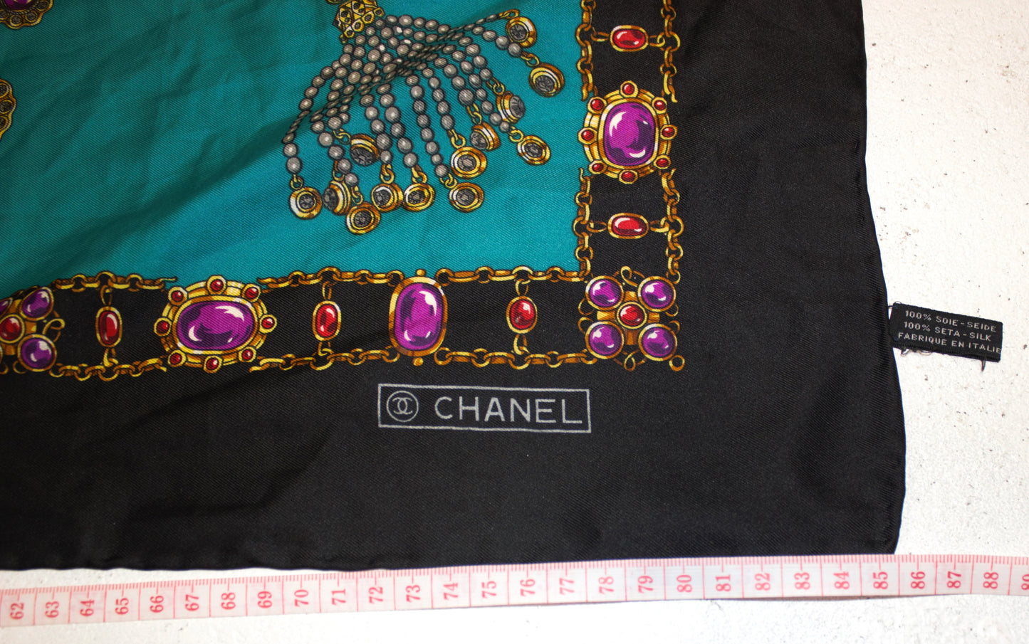 Chanel silk scarf